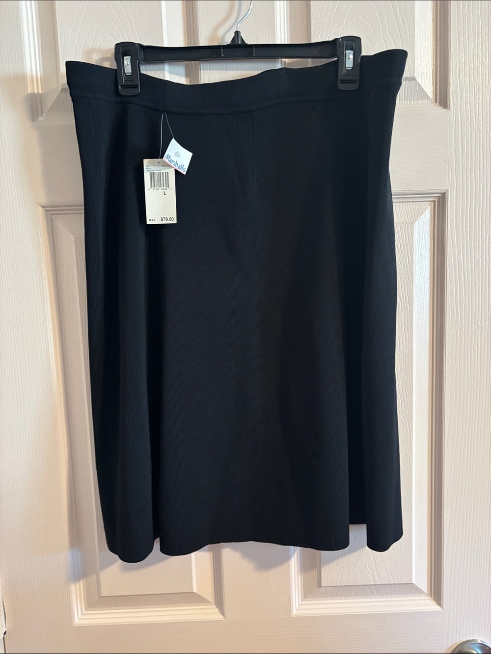 Studio M Black A-Line Skirt